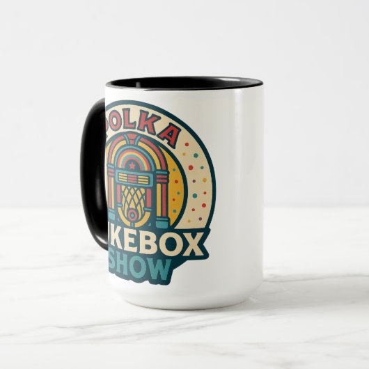 Polka Jukebox Logo Mug マグカップ (正面左)