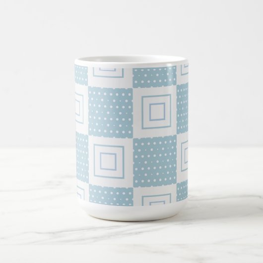 Polka Pattern, 15oz コーヒーマグカップ (中央)