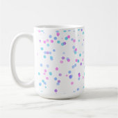 Polka Pattern, 15oz Coffee Mug コーヒーマグカップ (左)