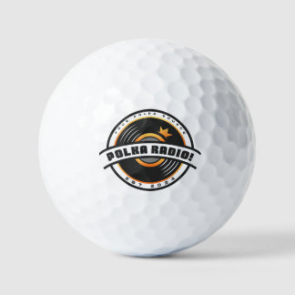 Polka Radio Branded Golf Balls ゴルフボール