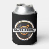Polka Radio Can Koozie 缶クーラー (缶正面)