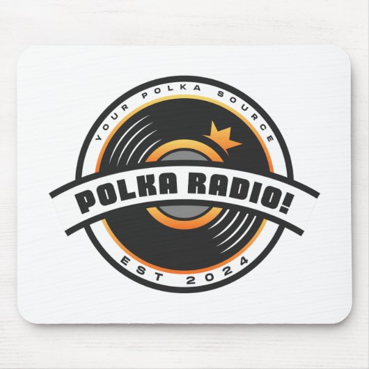 Polka Radio! Mouse Pad マウスパッド (正面)
