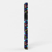 polkadots, label and initials Case-Mate iPhoneケース (裏面/右)