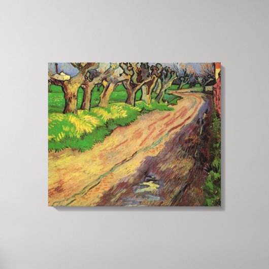 Pollard Willows by Vincent vanゴッホ キャンバスプリント (正面)