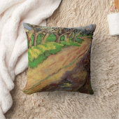 Pollard Willows by Vincent vanゴッホ クッション (ブランケット)