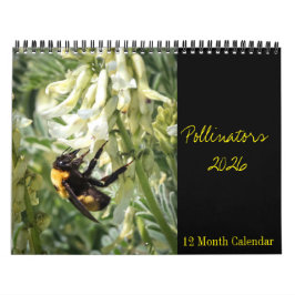 Pollinator Calendar 2026 カレンダー