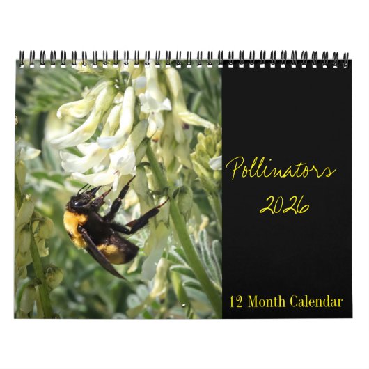 Pollinator Calendar 2026 カレンダー (カバー)