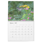 Pollinators カレンダー (2月 2027)