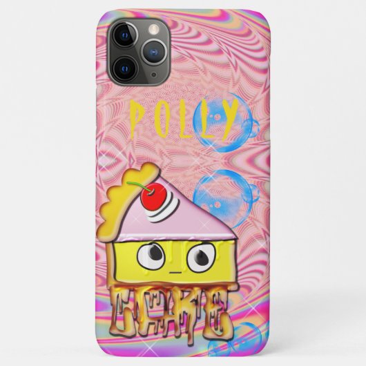 POLLYで「テキストの変更」でカバー –  Case-Mate iPhoneケース (裏面)