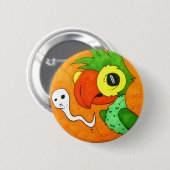 Pollyの話のバッジ 缶バッジ (正面&裏面)