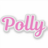 Polly シール (正面)