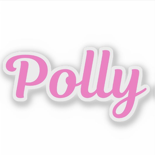 Polly シール (正面)