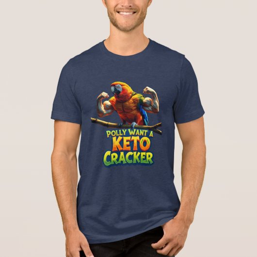 Polly Goes Keto トライブレンドＴシャツ (正面)