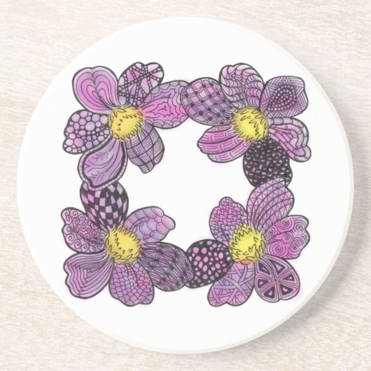 pollywollydoodles コースター (正面)