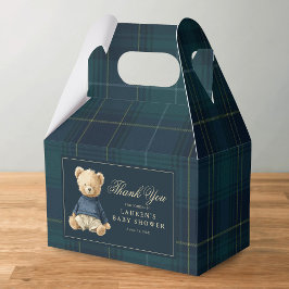 Polo Bear Baby Shower Thank You フェイバーボックス
