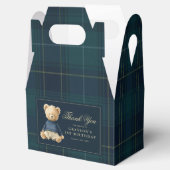 Polo Bear First Birthday Thank You フェイバーボックス (オープン)