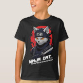 Polo de Gato Guerrero Ninja Tシャツ (正面)