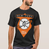 Polo Grounds 1954 Alt (American gift baseball dad  Tシャツ (正面)