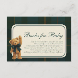 Polo Heritage Teddy Bear Books for Baby Boy エンクロージャーカード