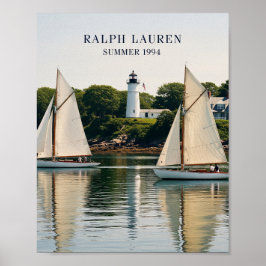 Polo Summer Yacht Poster ポスター
