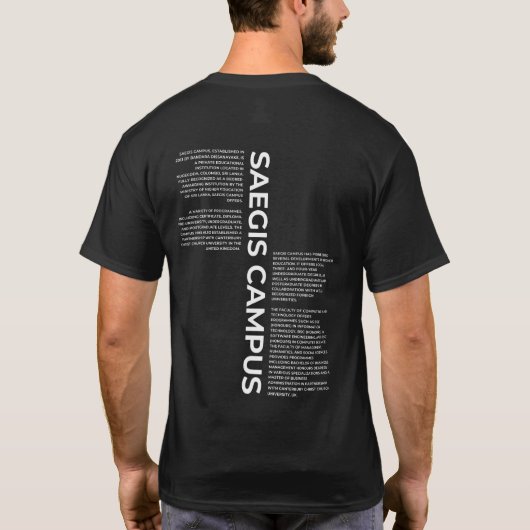 polo tシャツ (裏面)