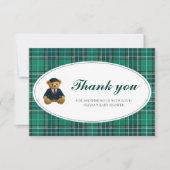 Polo Teddy Bear Baby Shower Thank You カード (正面)