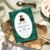 Polo Teddy Bear Boy Baby Shower 招待状
