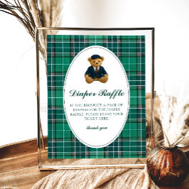 Polo Teddy Bear Diaper Raffle ポスター