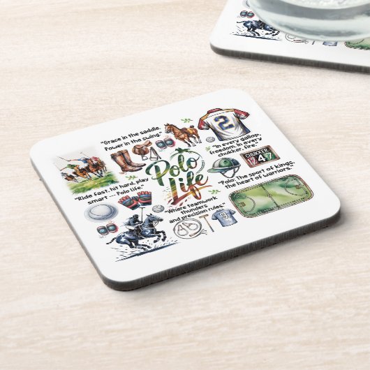 Polo Themed コースター (左側)