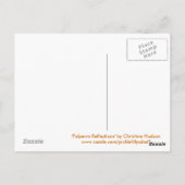 'Polperro Reflections'ポストカード ポストカード (裏面)