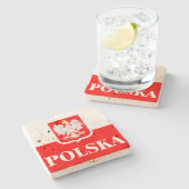 Polska 1 ストーンコースター (横)