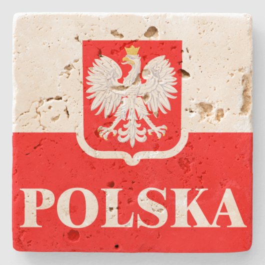 Polska 1 ストーンコースター (正面)