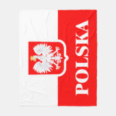 Polska 1 フリースブランケット (正面)