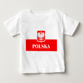 Polska 1 ベビーTシャツ (正面)