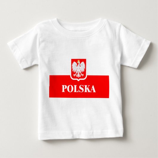 Polska 1 ベビーTシャツ (正面)