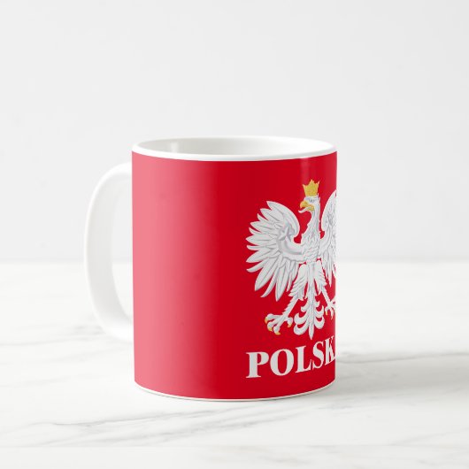Polska 3 コーヒーマグカップ (正面左)