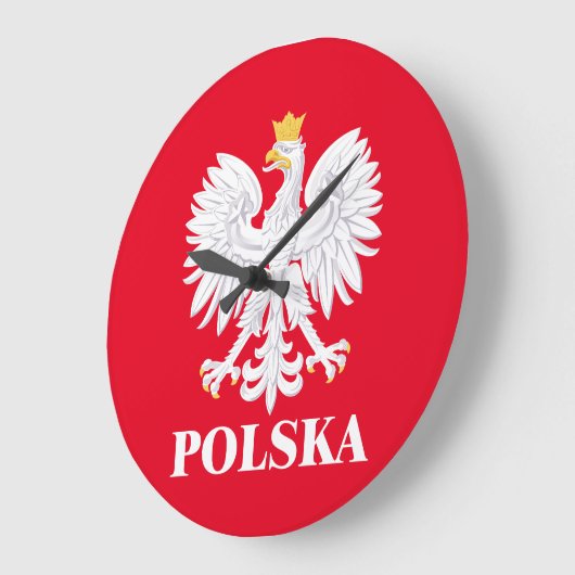 Polska 3 ラージ壁時計 (傾斜)