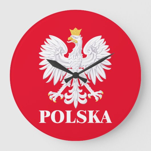 Polska 3 ラージ壁時計 (正面)