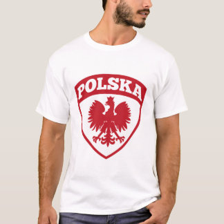 Polska Poland Polen Wappen Schild Geschenk Tシャツ