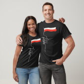 Polska Poland White Eagle Crown Polish White andf  Tシャツ (ユニセックス)