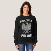 Polska Polish Poland スウェットシャツ (正面フル)