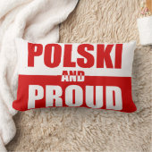 PolskiおよびMoJoの誇りを持ったな枕 ランバークッション (ブランケット)