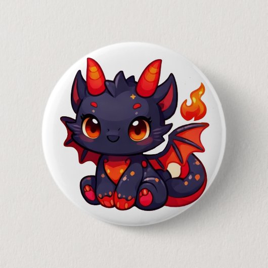 Polspunkys Cute Creature Button 缶バッジ (正面)