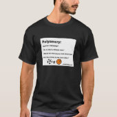 Polyamoryは隠喩のティーを遊ばします Tシャツ (正面)