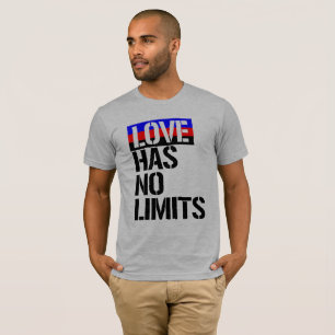 Polyamory -愛限界を持っていません- - LGBTQの権利- Tシャツ