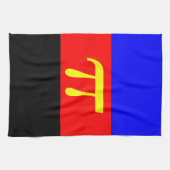 Polyamory Pride Flag  キッチンタオル (横)