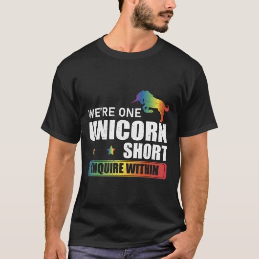 Polyamory Unicornおもしろい狩りA P内の問合せ Tシャツ (正面)