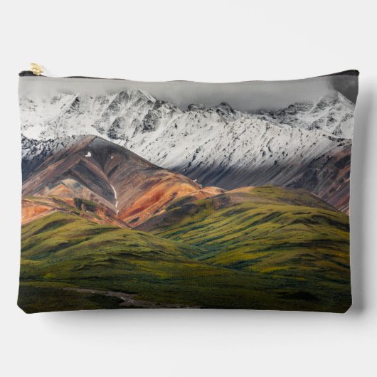 Polychrome mountain, Denali NP, Alaska アクセサリーポーチ (正面)