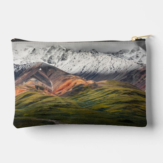 Polychrome mountain, Denali NP, Alaska アクセサリーポーチ (裏面)