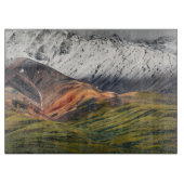 Polychrome mountain, Denali NP, Alaska カッティングボード (正面)